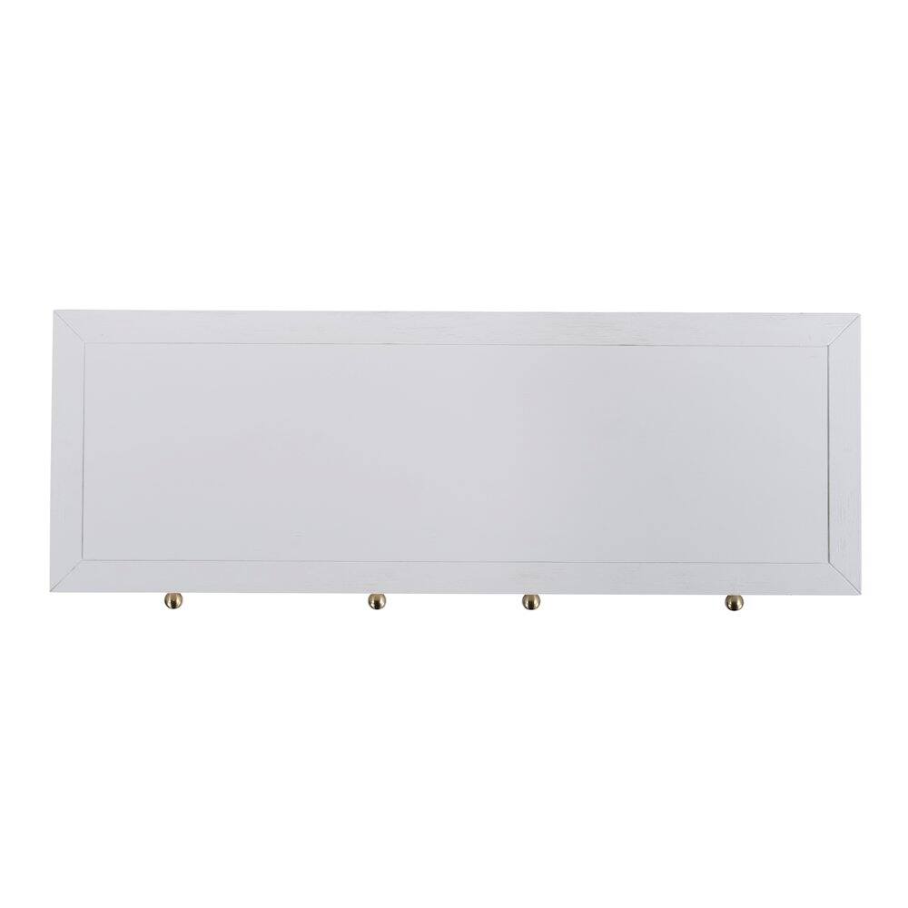 Left. Butler Specialty - Nora 2 Drawer Console Table - White.