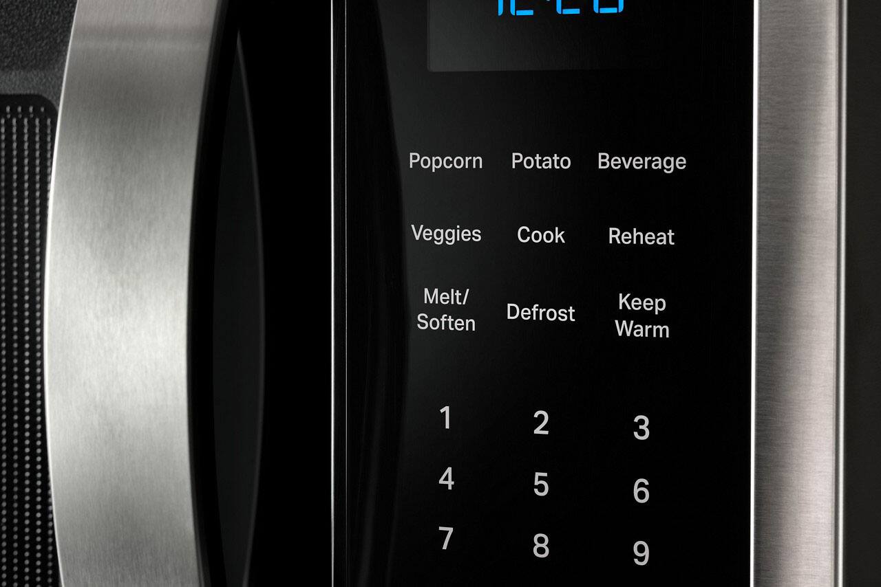 Popcorn Potato Beverage Veggies Cook Reheat Melt/ Soften Defrost Keep Warm 1 2 3 4 5 6 7 8 9