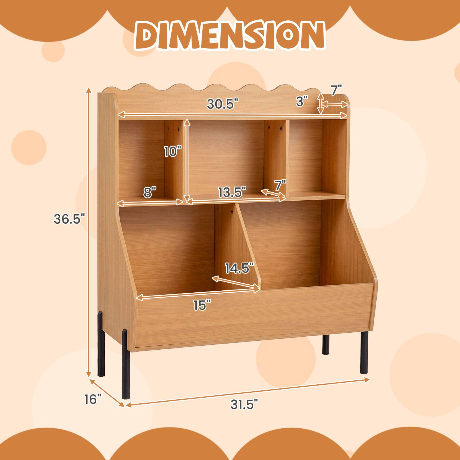 DIMENSION  
30.5" 3" 7" 10" 8" 13.5" 7" 36.5" 14.5" 15" 16" 31.5"