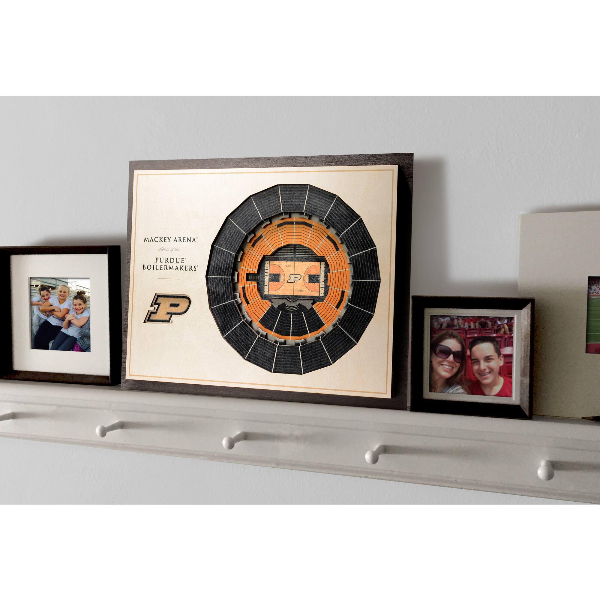 Mackey Arena  
Home of the  
Purdue Boilermakers