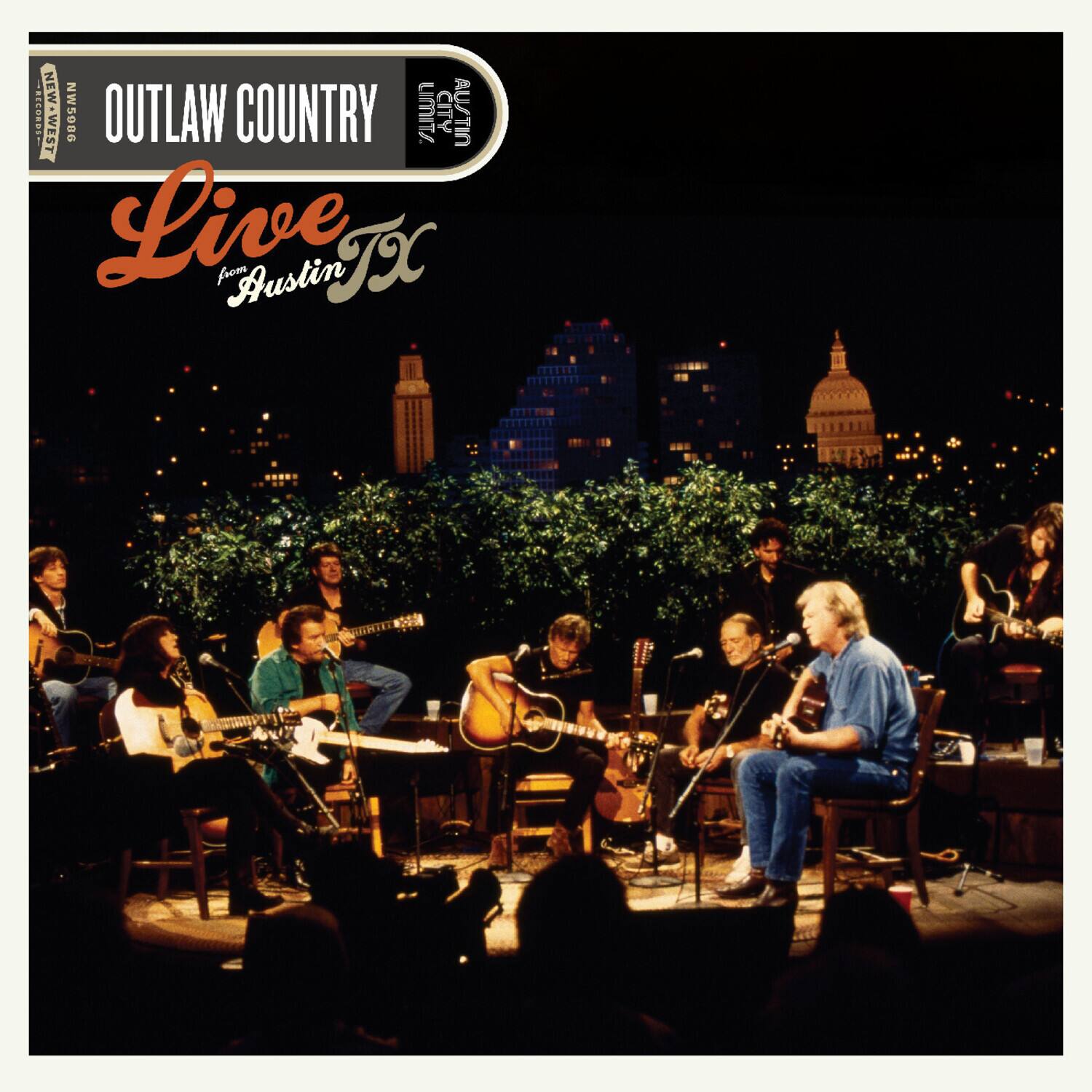 RECORDS- NEW WES NW5986 OUTLAW COUNTRY 2 LIMITATION CITY AUSTIN Live Austin TX