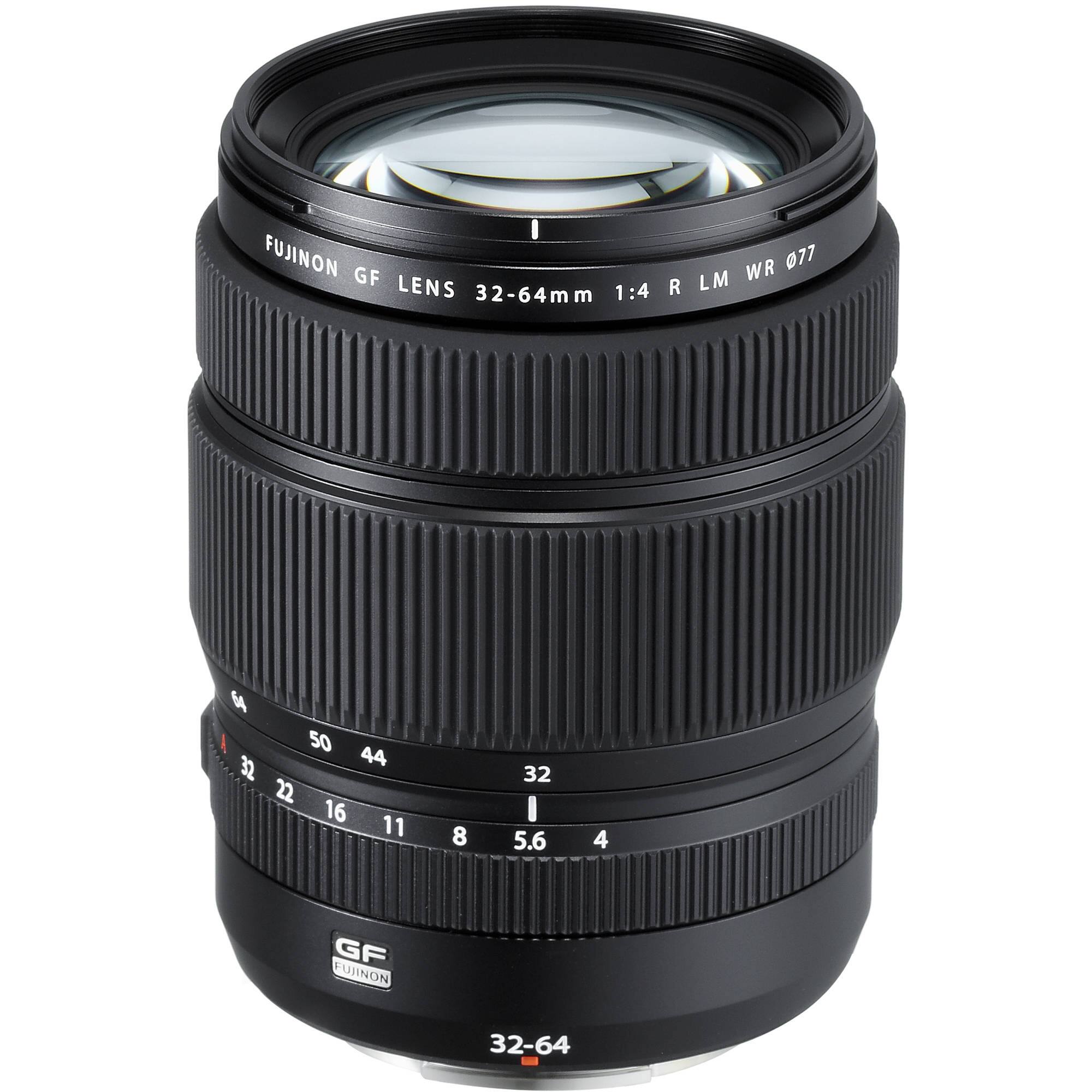 FUJINON GF LENS 32-64mm 1:4 R LM WR 077

A 50 44 32 22 16 11 8 32 I 5.6 4 GF FUINON 32-64