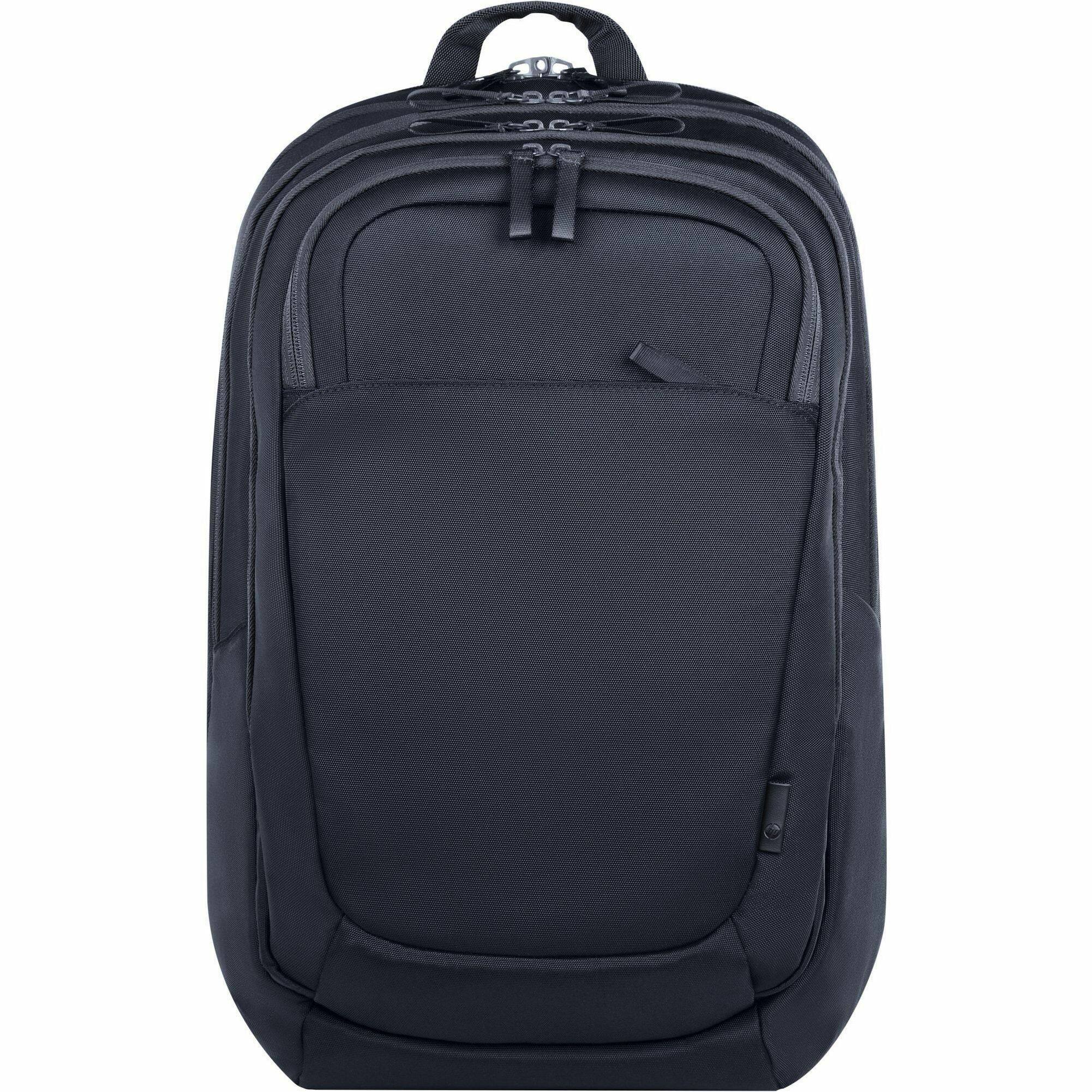 Alt View 5. HP - HP Travel Plus Carrying Case (Backpack) for 17" Notebook - Graphite Blue - Water Resistant, Bump Resistant, RFID - Graphite Blue.