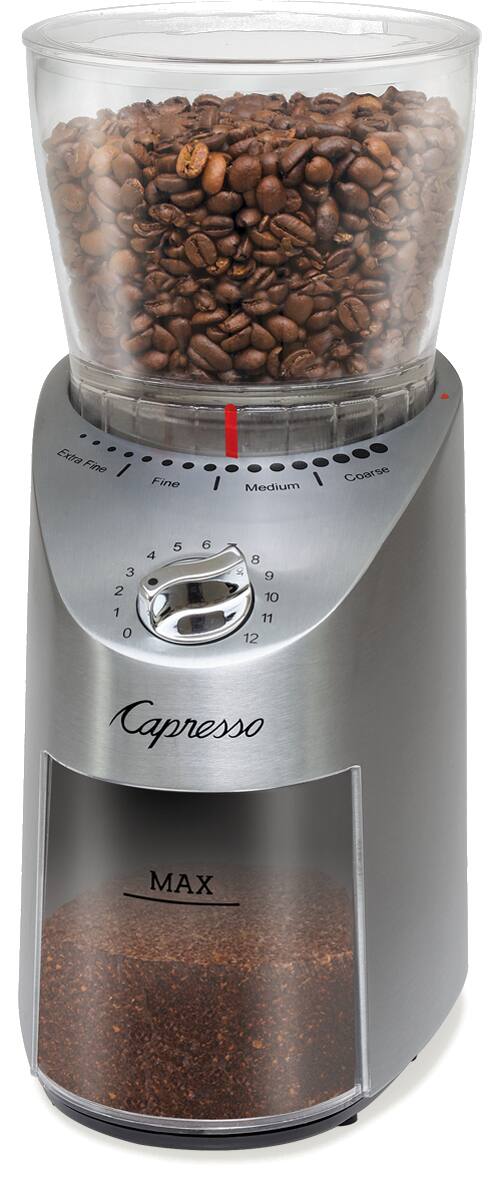 Extra Fine | Fine | Medium | Coarse  
0 1 2 3 4 5 6 7 8 9 10 11 12  
Capresso MAX