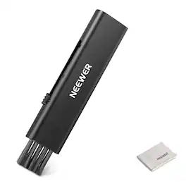 Neewer - 2-in-1 Camera Lens Cleaning Kit, Brush Pen & Microfiber Cloth, HM-45