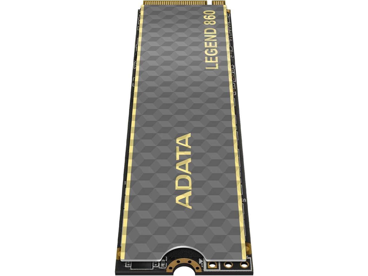 ADATA 2TB Legend 860 PCIe Gen4 x4 M.2 2280 Solid State Drive R/W