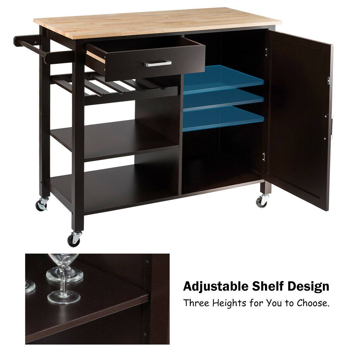 Adjustable Shelf Design  
Three Heights for You to Choose.