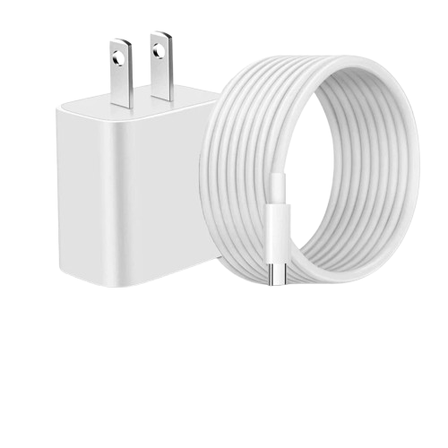 Home Collection - USB-C 20W Fast Charger with 3ft Type-C Cable for iPhone 17 / 16 / 15 / 14 / 13 / 12 / 11 Pro Max