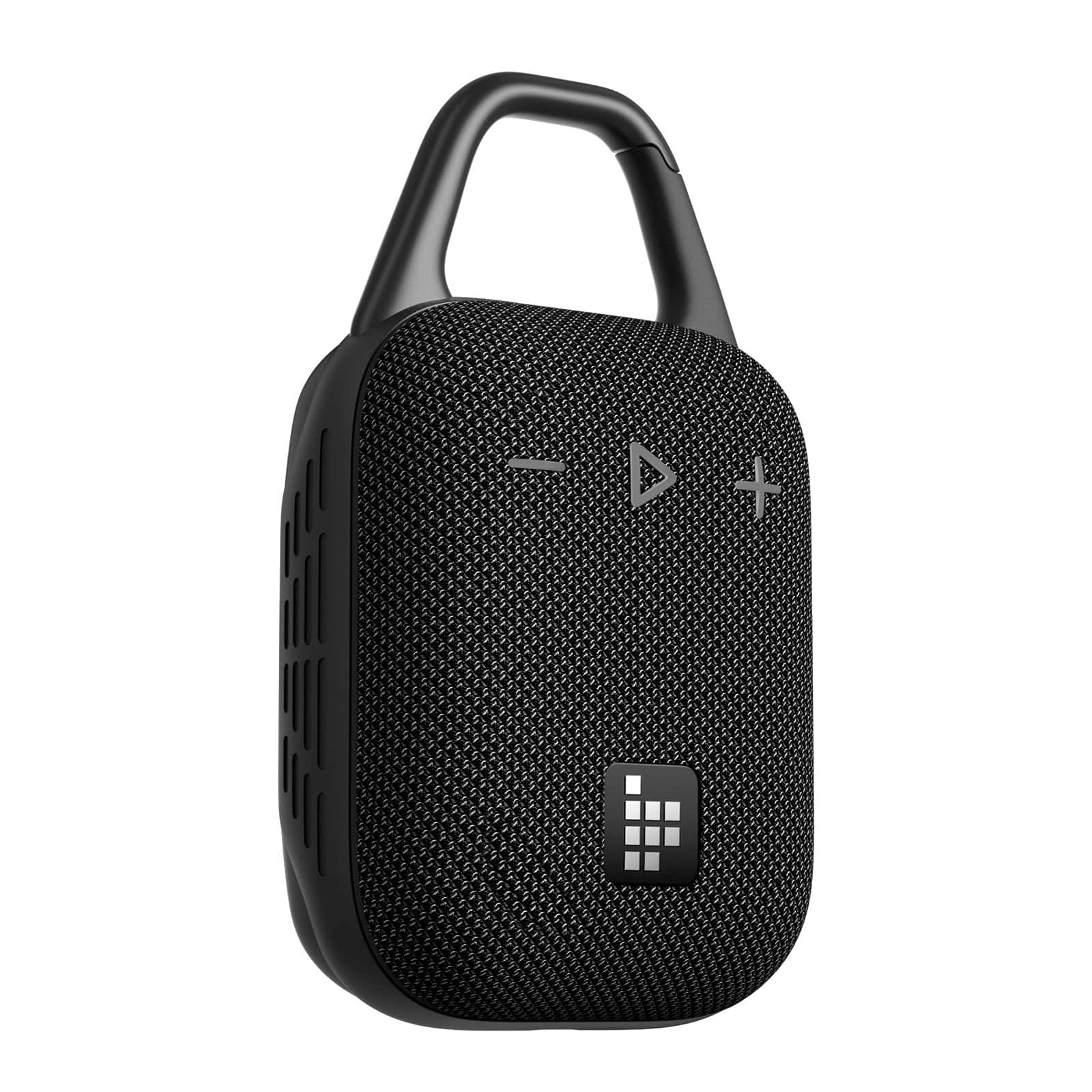 Back. Tronsmart - Mirtune H1 Portable Bluetooth Speaker, Big Audio and Punchy Bass, Integrated Carabiner, IPX7 Waterproof, 20H Playtime - Black.