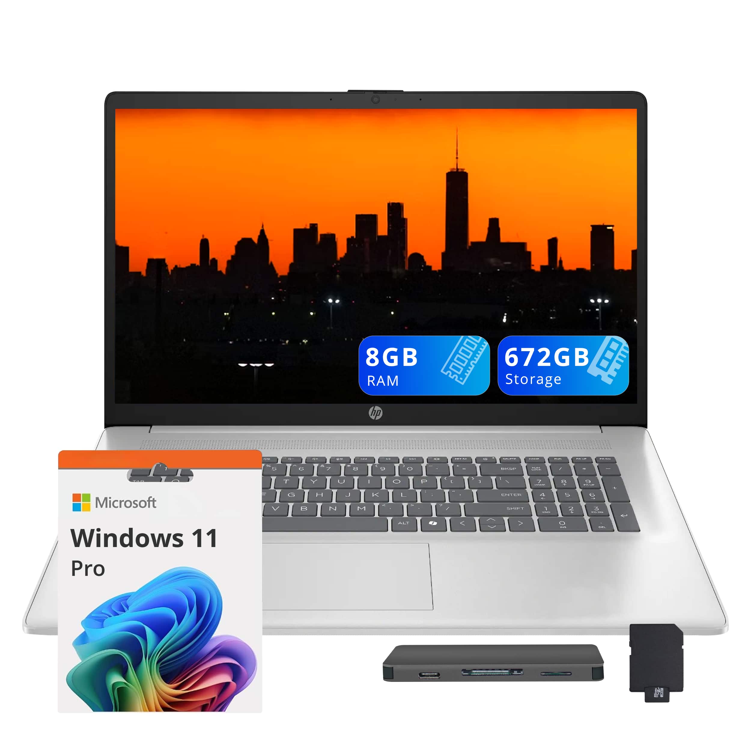 8GB RAM
672GB Storage
Microsoft Windows 11 Pro