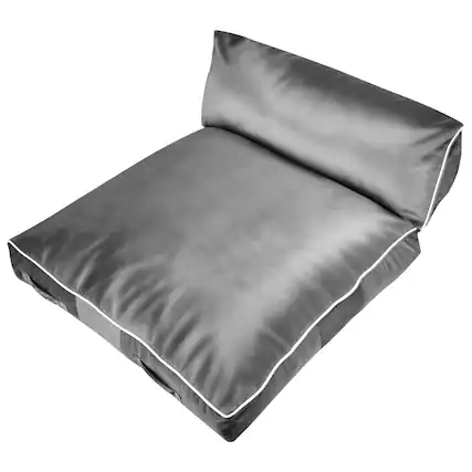 Front. VEVOR - Crash Pad, 5 x 4.5 ft Crash Pad for Kids Sensory with Foam Blocks and Washable Cover, Large Soft Foam Landing Zone Giant - Blue.