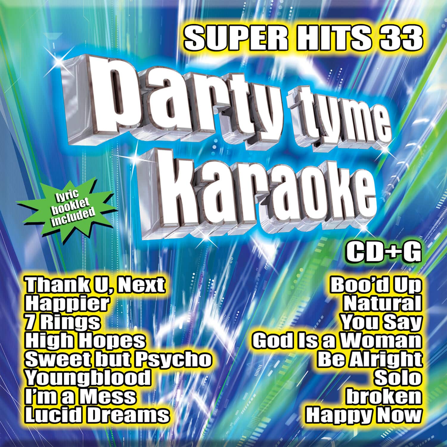Party Time Karaoke - Super Hits 33   - COMPACT DISCS [CD]