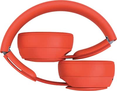 Beats Solo Pro Wireless Noise Cancelling On Ear Headphones Red Beats Solo Pro Wireless Noise Cancelling On Ear Headphones Red