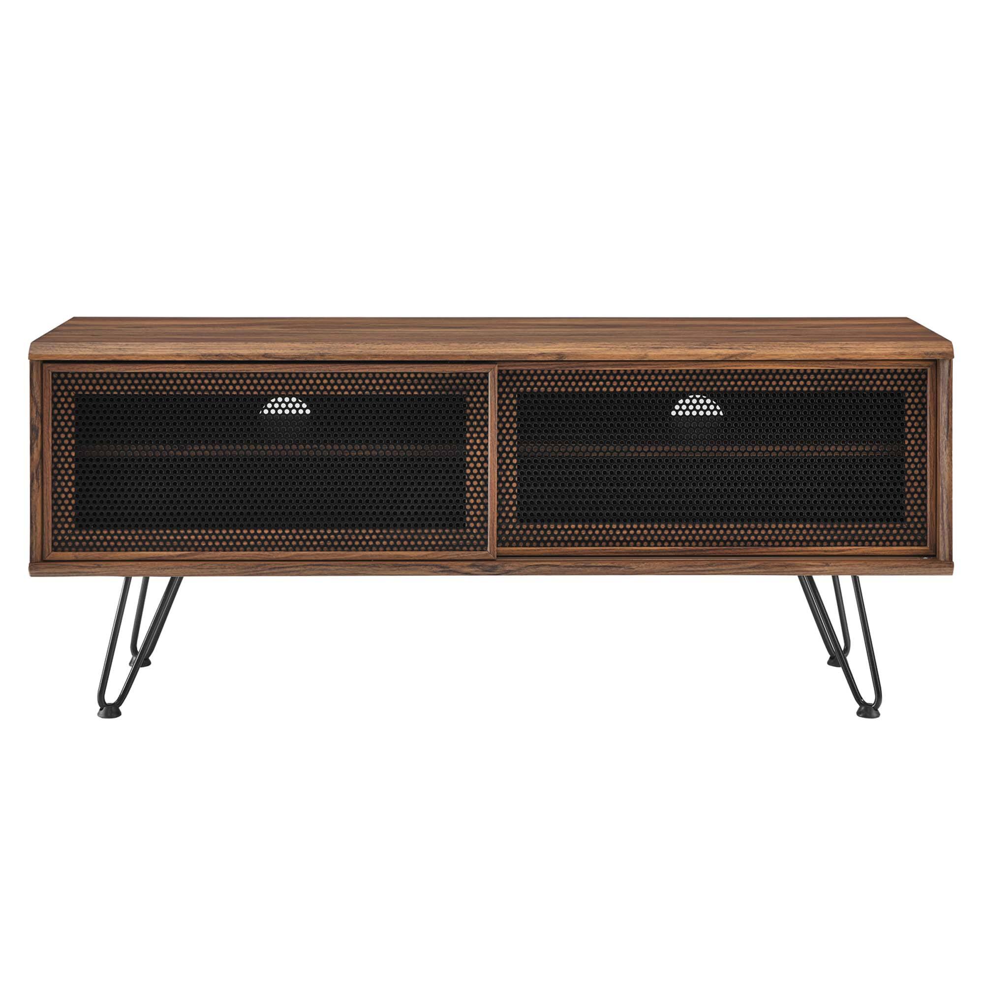 Left. Modway - Nomad 47" TV Stand by Modway - Walnut.
