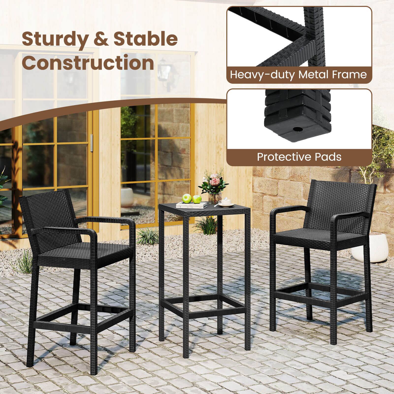 Sturdy & Stable Construction

Heavy-duty Metal Frame

Protective Pads