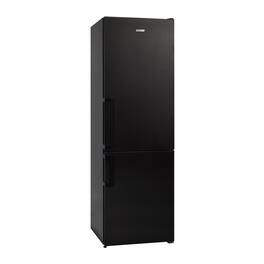 Conserv - 12 Cu. Ft. Garage Ready Bottom-Freezer Refrigerator No Frost Wine Rack ENERGY STAR 110 V - Titanium