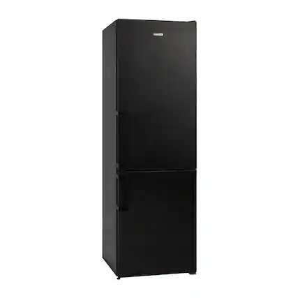 Front. Conserv - Conserv 12 Cu. Ft. Garage Ready Bottom-Freezer Refrigerator No Frost Wine Rack ENERGY STAR 110 V - Titanium.