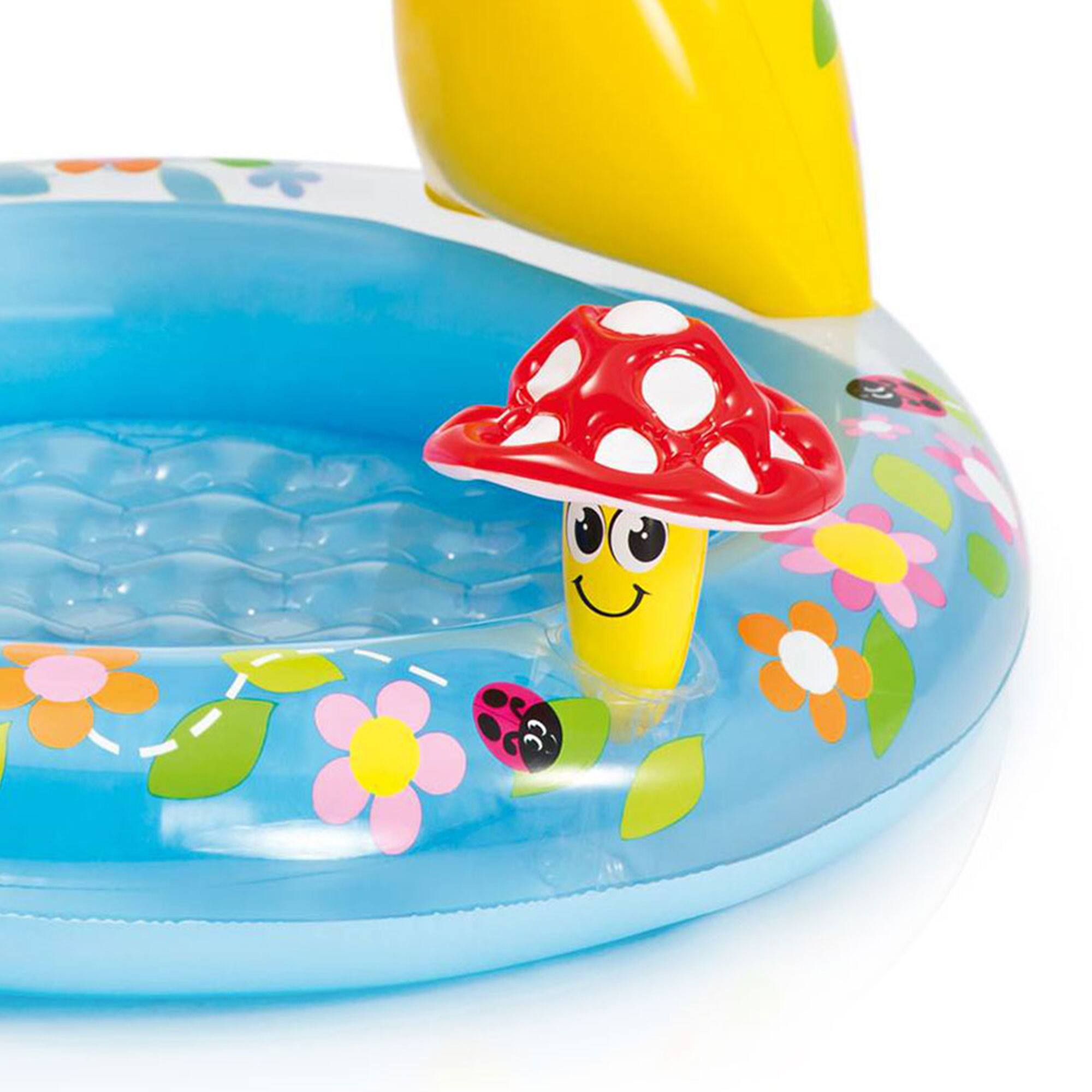 Alt View 1. Intex - Intex Inflatable Mushroom Water Play Center Kiddie Baby Swimming Pool Ages 1-3.