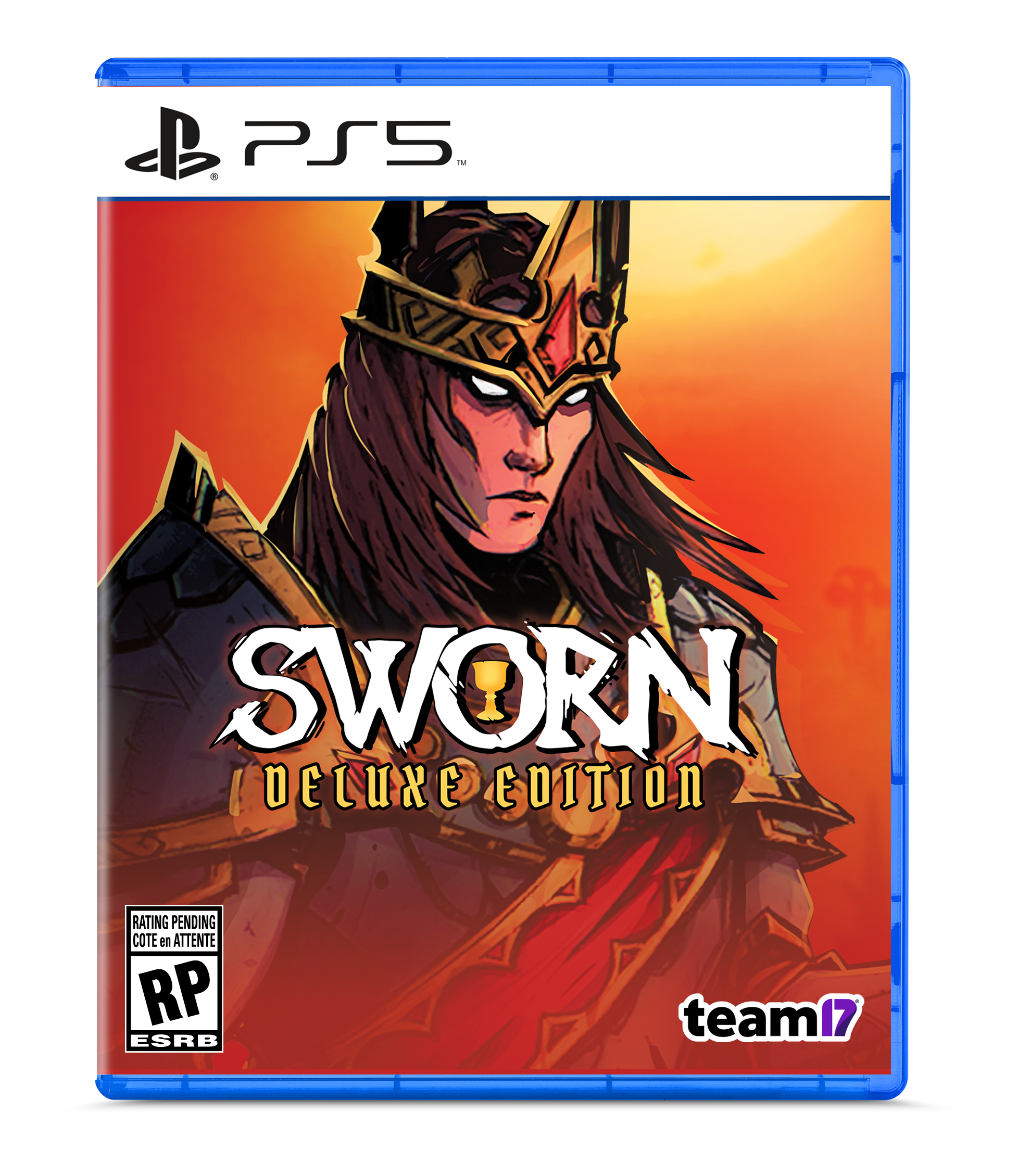 PS5
SWORN
DELUXE EDITION
team17
RATING PENDING
COTE en ATTENTE
RP
ESRB - RP (Rating Pending)