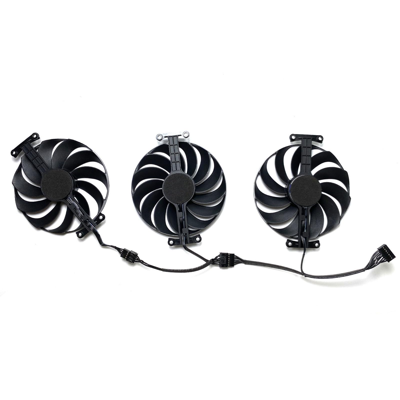 Alt View 1. Dazzling Pops - T129215SU Cooling Fan Replacement for ASUS ROG Strix GeForce RTX 3060 Ti 3070 3080 3090 Ti Graphics Video.