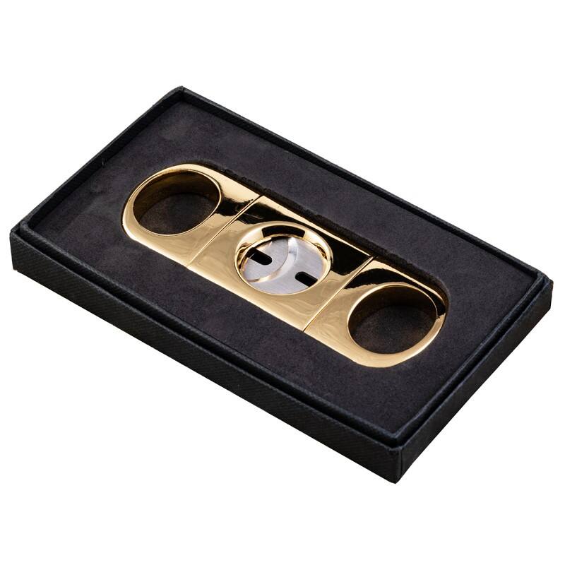 Alt View 3. Prestige - Gold Heavy Body Cigar Cutter - Gold Finish.
