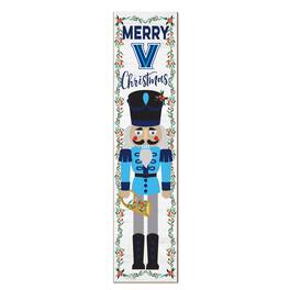 Jardine - Villanova Wildcats 11" x 46" Nutcracker Holiday Leaner Sign - White