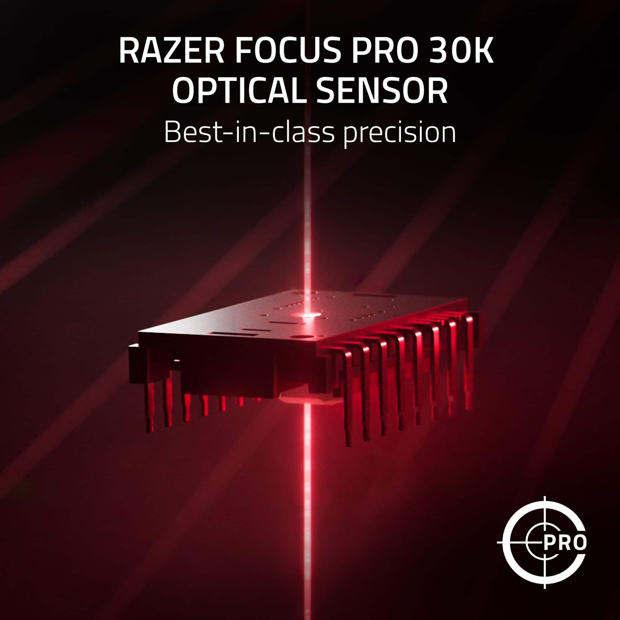 RAZER FOCUS PRO 30K OPTICAL SENSOR - Best-in-class precision.