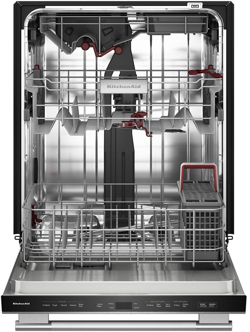 KitchenAid

CYCLES
- Pot & Pan
- Heavy
- Normal
- Express
- Rinse Only
- 1-Hour Quick Wash

WASH OPTIONS
- Hi-Temp
- Sanitize
- Sani Rinse

DRY OPTIONS
- Heated Dry
- Energy Saver

T2 OPTIONS
- Probry
- Pubry

CANCEL
- START
- RESUME
- DRAIN