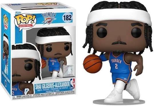 Funko Pop! NBA Shai Gilgeous Alexander #182 Vinyl Figure Multicolored ...
