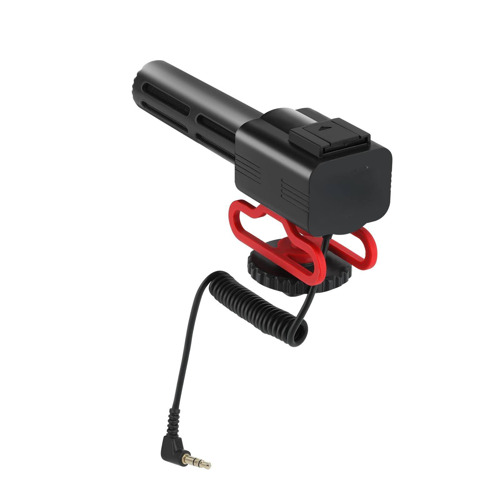 Alt View 1. Empire DigiLabs - Cm550 On camera Camcorder Microphone for Vlogging Live Streaming Dslr Nikon canon Dv Sound Recording - Default.