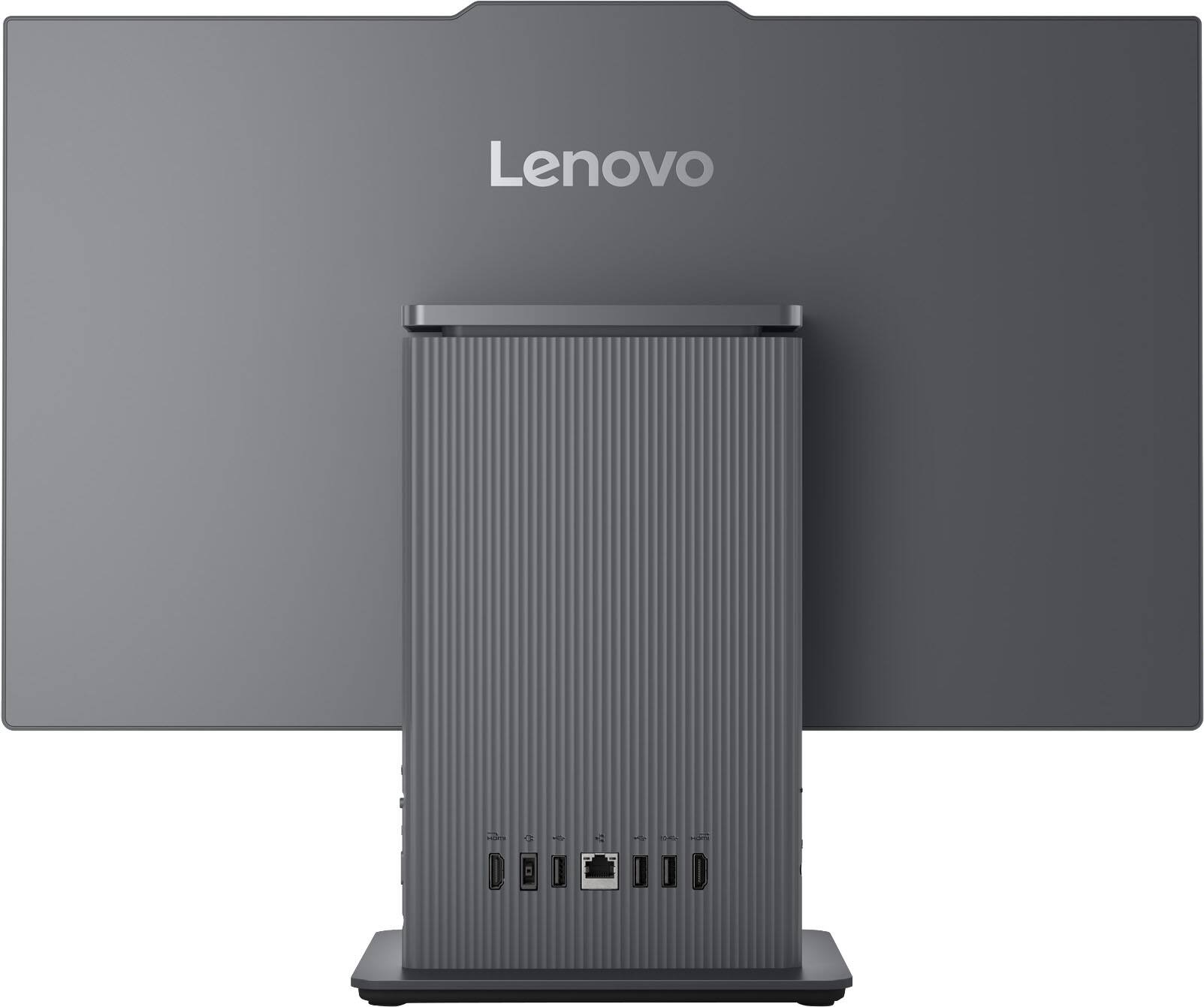 Alt View 2. Lenovo - IdeaCentre AIO 23.8" 2K IPS All-In-One Desktop - Core Ultra 5 Processor 226V 2024 - 16GB Memory - 512GB Storage - Luna Grey.