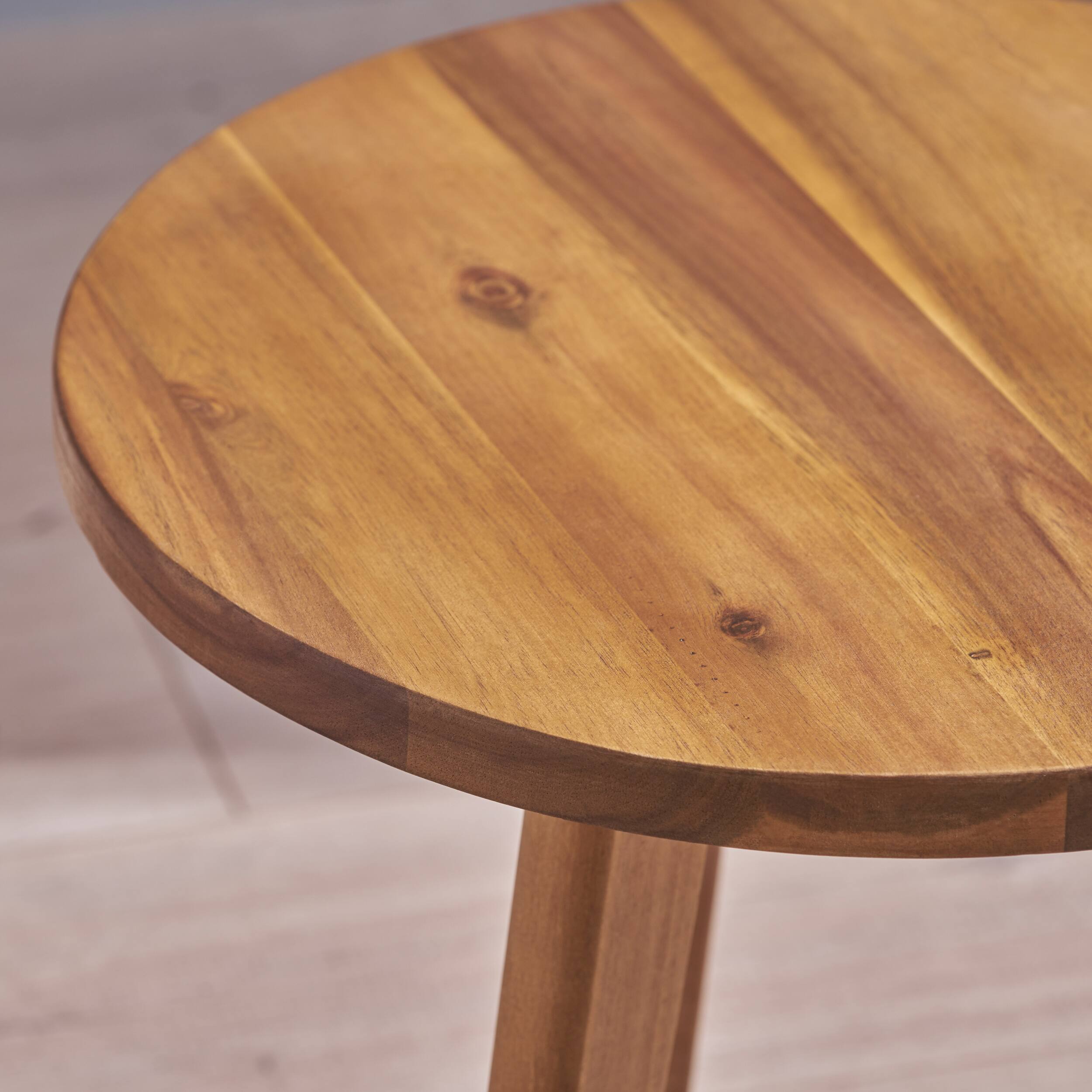 Alt View 1. APRILSOUL - MARINA SIDE TABLE - Natural Stained.
