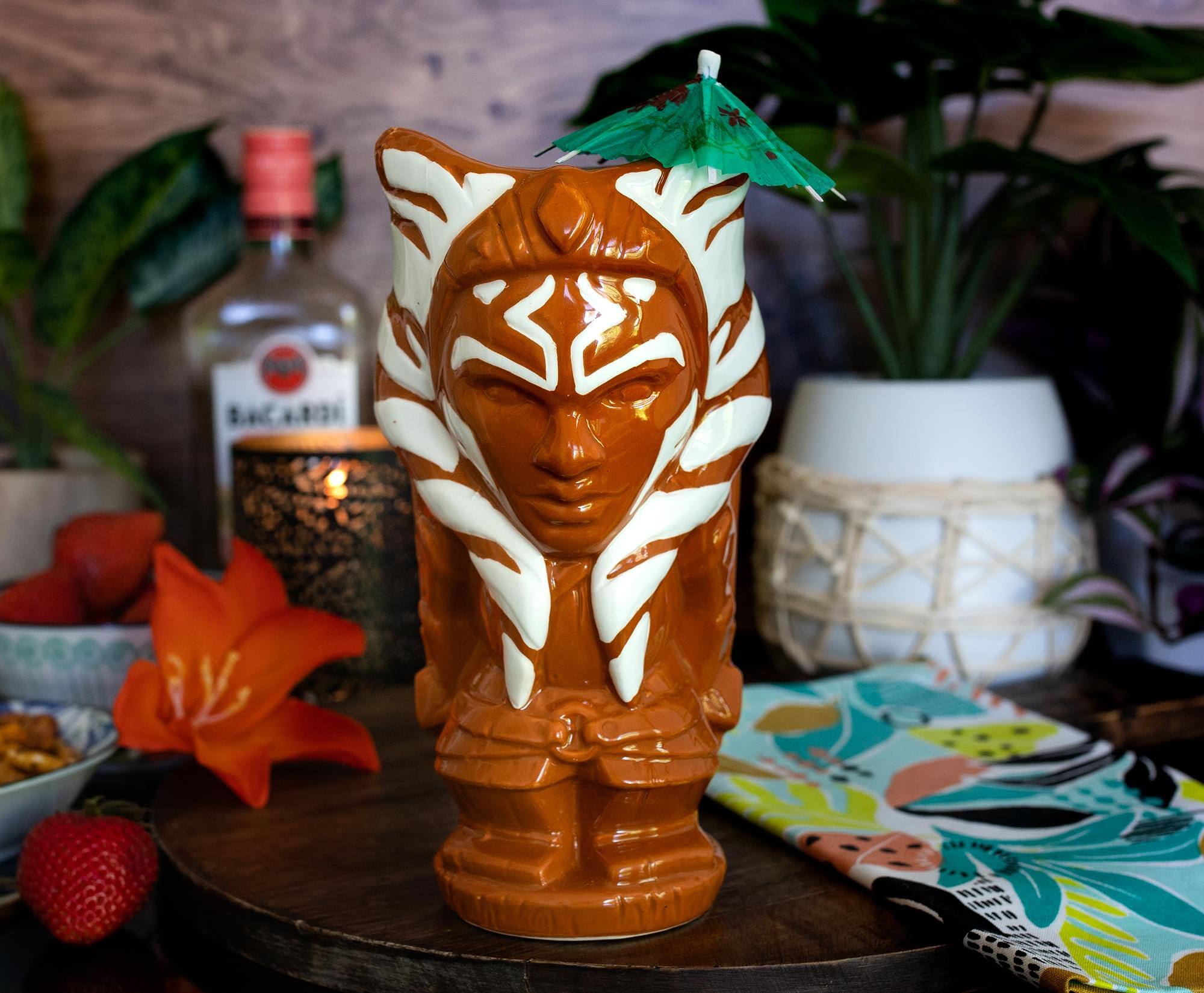 Alt View 1. Star Wars - Geeki Tikis Star Wars: The Mandalorian Ahsoka Tano Ceramic Mug | Holds 18 Ounces - Brown.