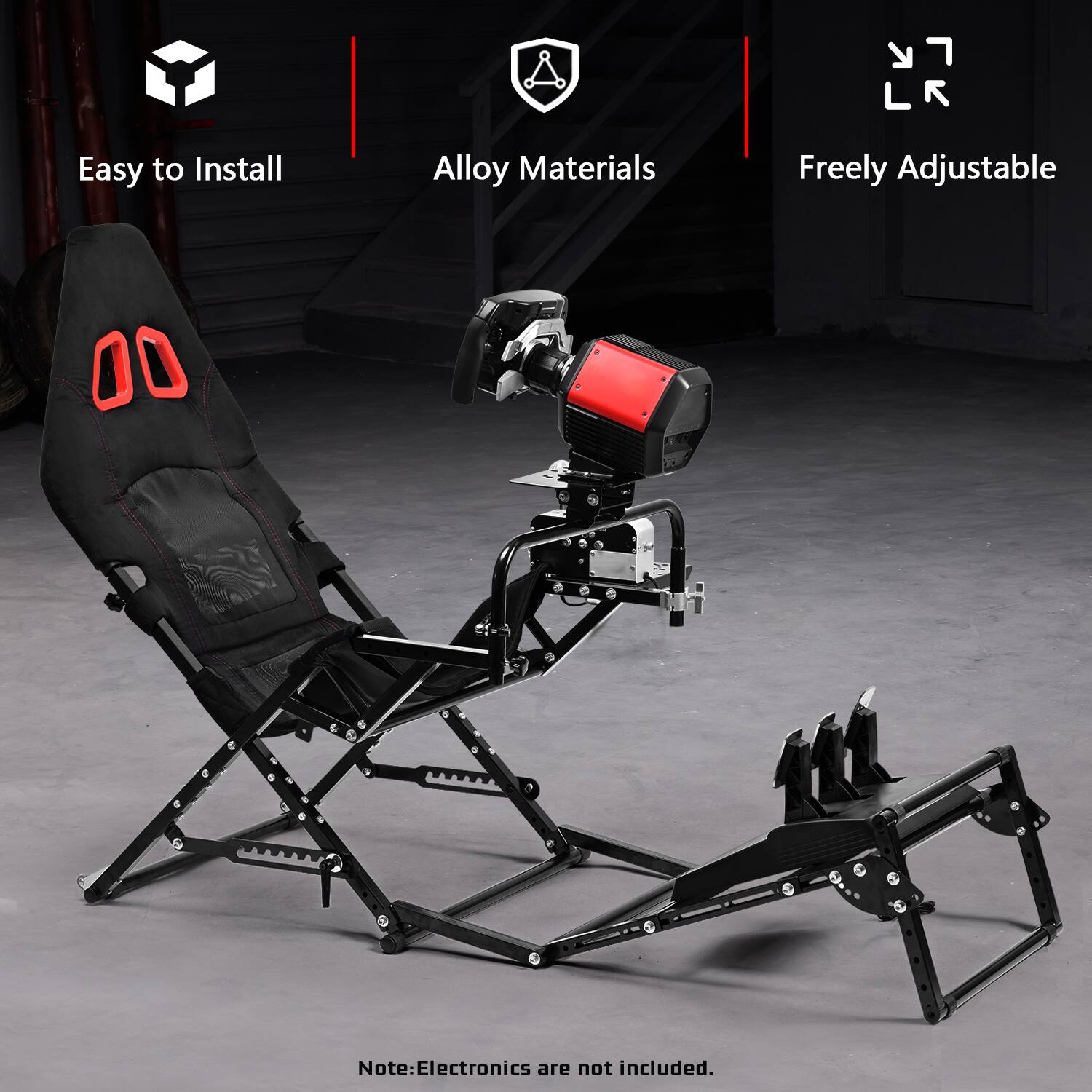 LA

Easy to Install  
Alloy Materials  
Freely Adjustable  

Note: Electronics are not included.
