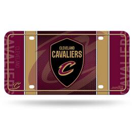 Rico Industries - Cleveland Cavaliers NBA 12x6 Metal License Plate Auto Tag - Multi