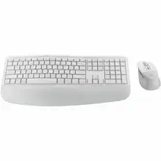 Front. Logitech - Logitech Signature Comfort Plus Combo MK880 Wireless Keyboard and Mouse Combo, Full-Size Comfort Keyboard with Palm - Unknown.