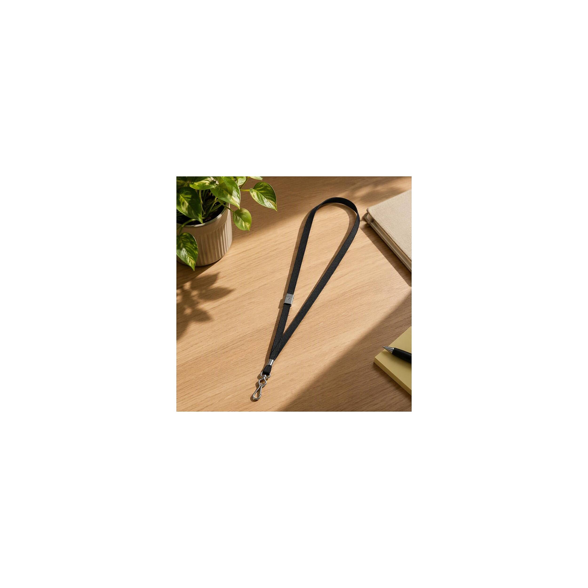 Alt View 10. Staples - Breakaway Lanyards, 36" Length, Nylon, 12/Pack - Black.