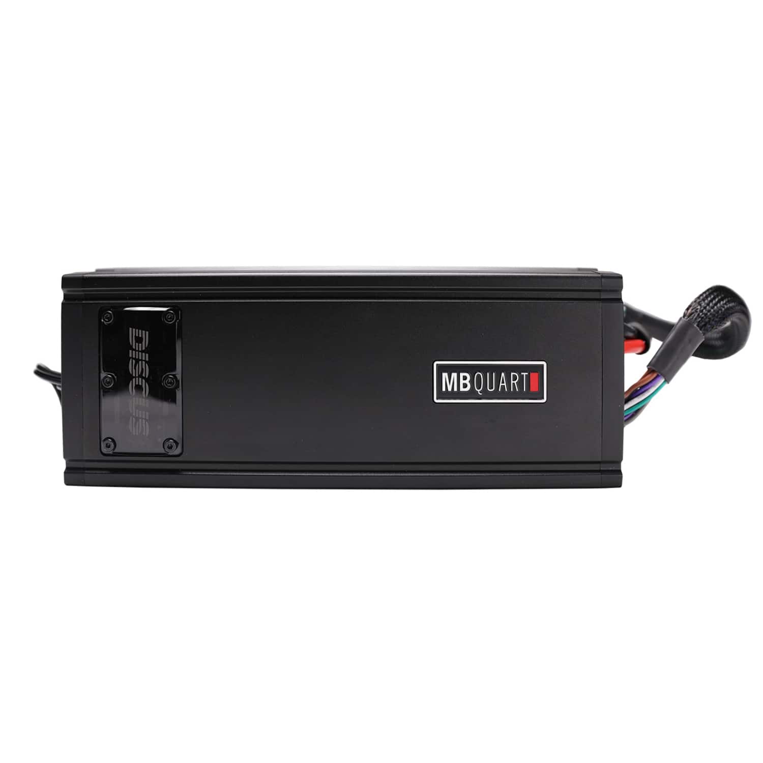 MB Quart - Discus 5 Channel Marine Amplifier with Top Mounted Controls, 500 Watts - Black