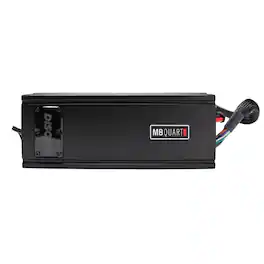 MB Quart - Discus 5 Channel Marine Amplifier with Top Mounted Controls, 500 Watts - Black