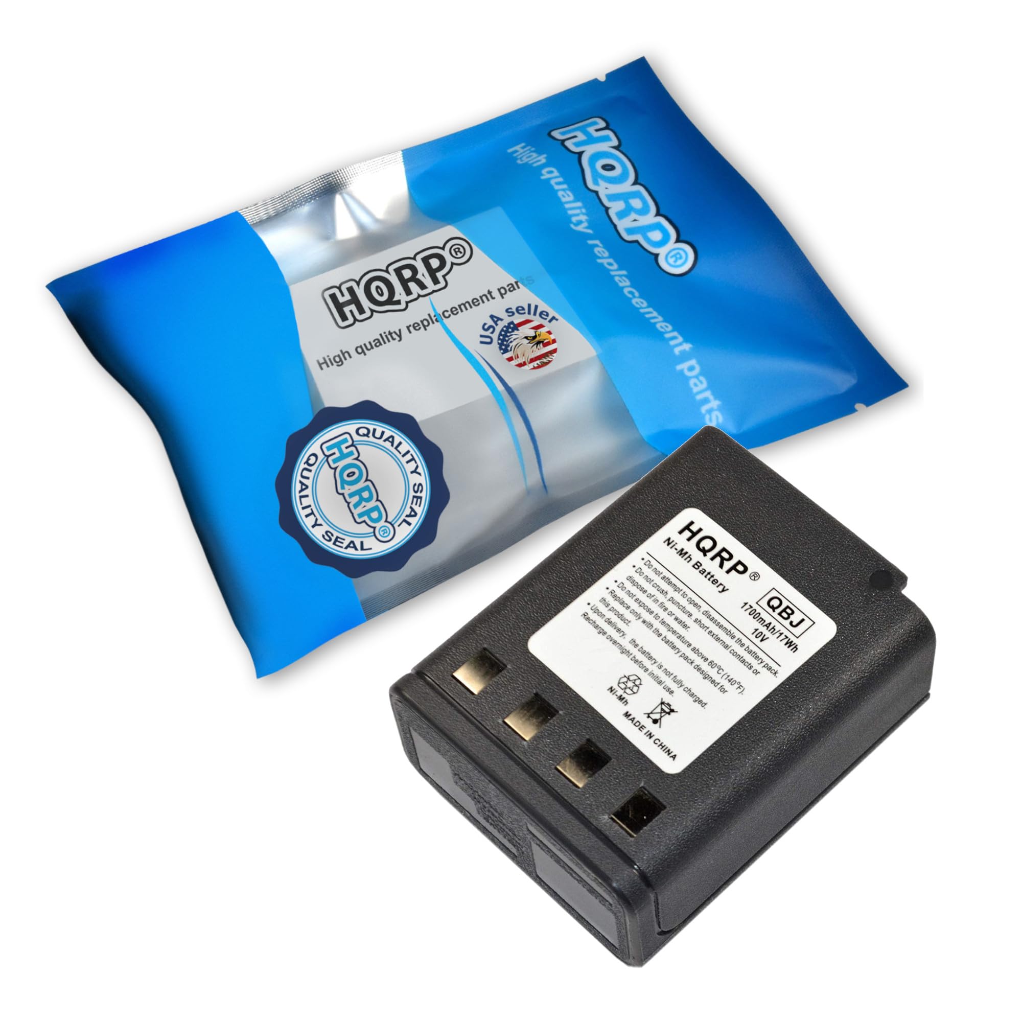 High quality replacement parts  
HQRP  
High quality replacement parts  
USA seller  
HQRP  
Ni-Mh Battery  
HQRP  
Oe Denatanet  
Battery  
Capoe  
Raptace  
afn qpe upo  
product anly  
dn - puncture  
QBJ  
Recharge  
delivery  
with Te watter shant dsantemble  
700mAh/17Wh  
the battery sure delernal ma  
10V overnight battery  
DA Kove battery belore a Na  
NO contactu  
pAck  
69 initial faly designador  
C(140F)  
N-M  
N  
- - charged  
MADE IN CHINA  
MADE IN CHINA