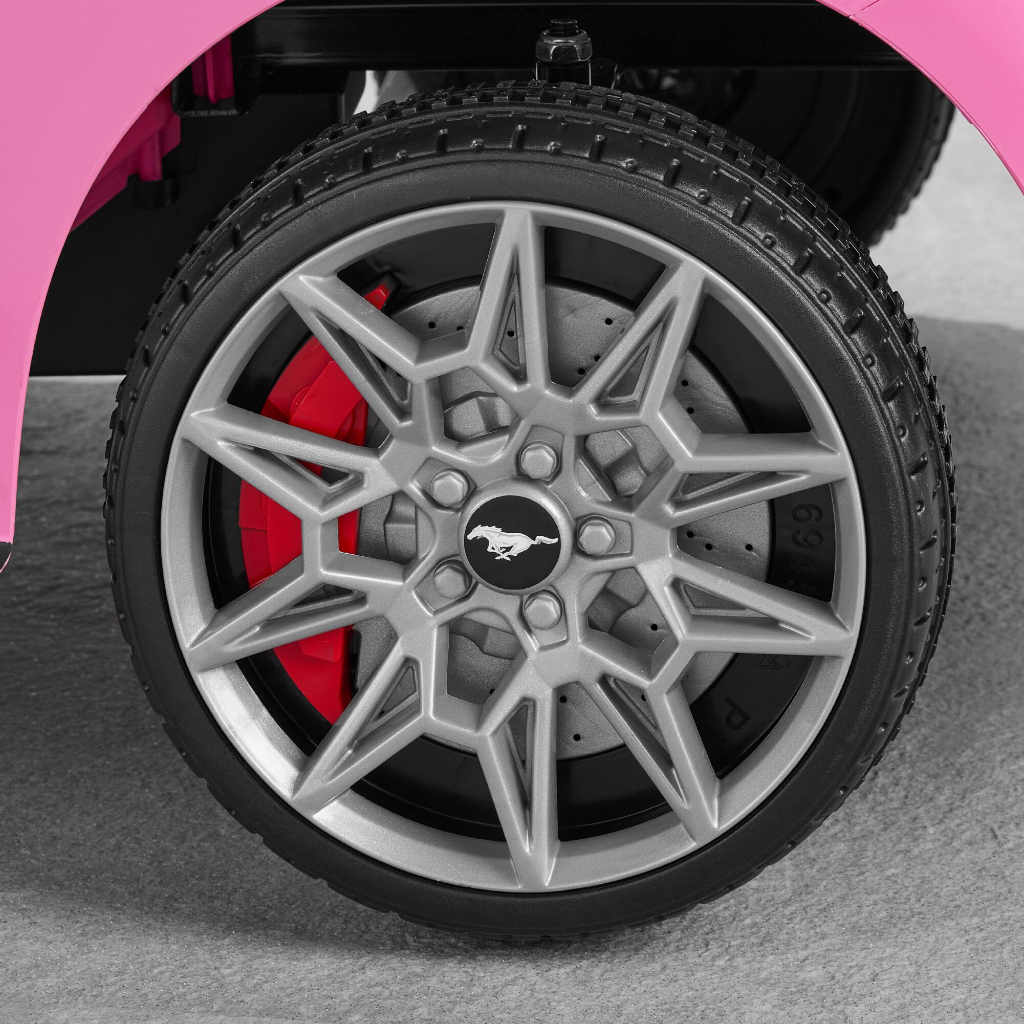 Alt View 7. Best Choice Products - Best Choice Products Kids 12V Electric Ride-On Car Officially Licensed Ford Mustang w/ Remote, LED Lights - Pink - Pink.