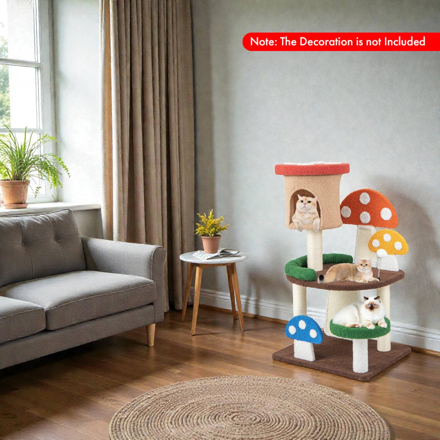 Note: The Decoration is not Included