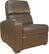 Angle Standard. Bell'O - Left Arm Reclining Seat.