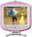 Front Standard. Disney Electronics - Princess 15" LCD TV.