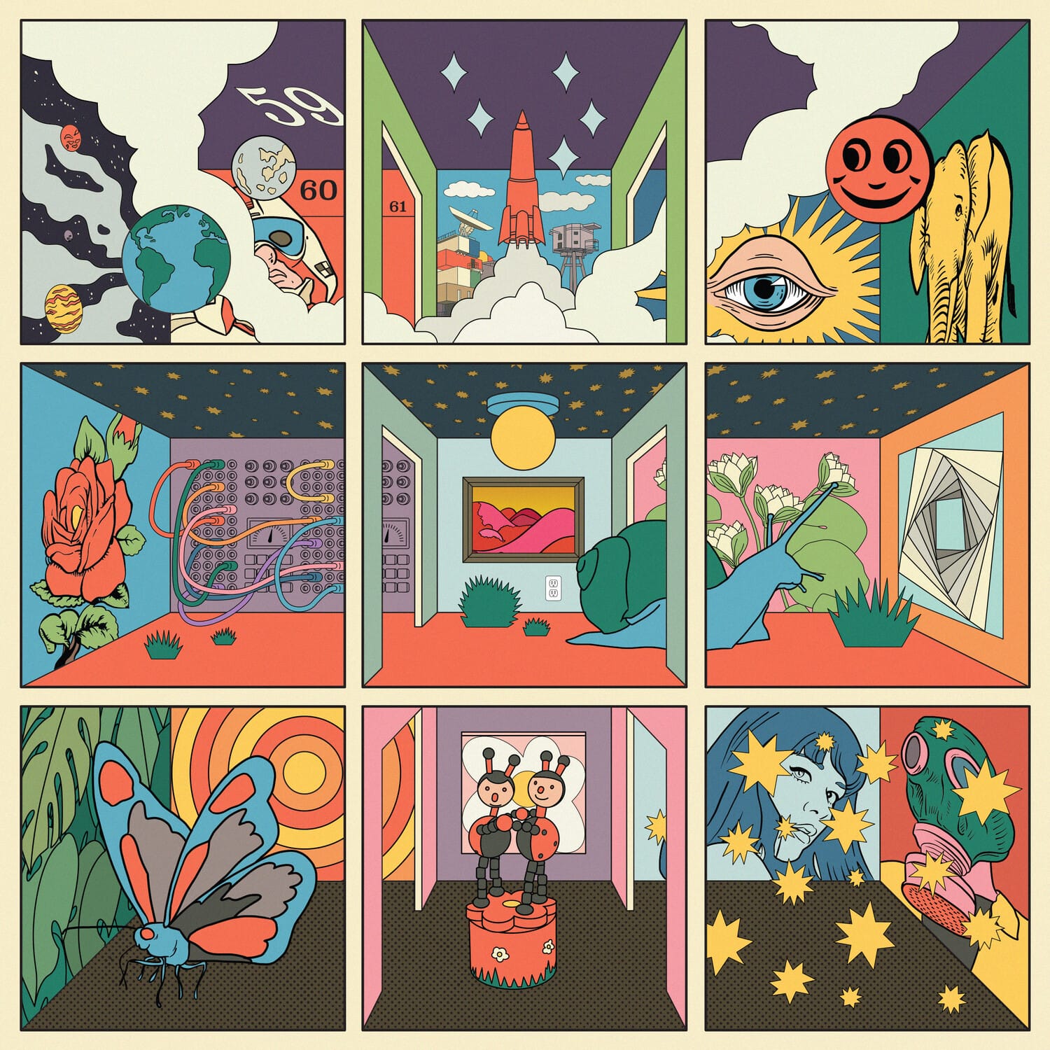 STRFKR - Future Past Life (Opaque Orange Vinyl)  - VINYL LP