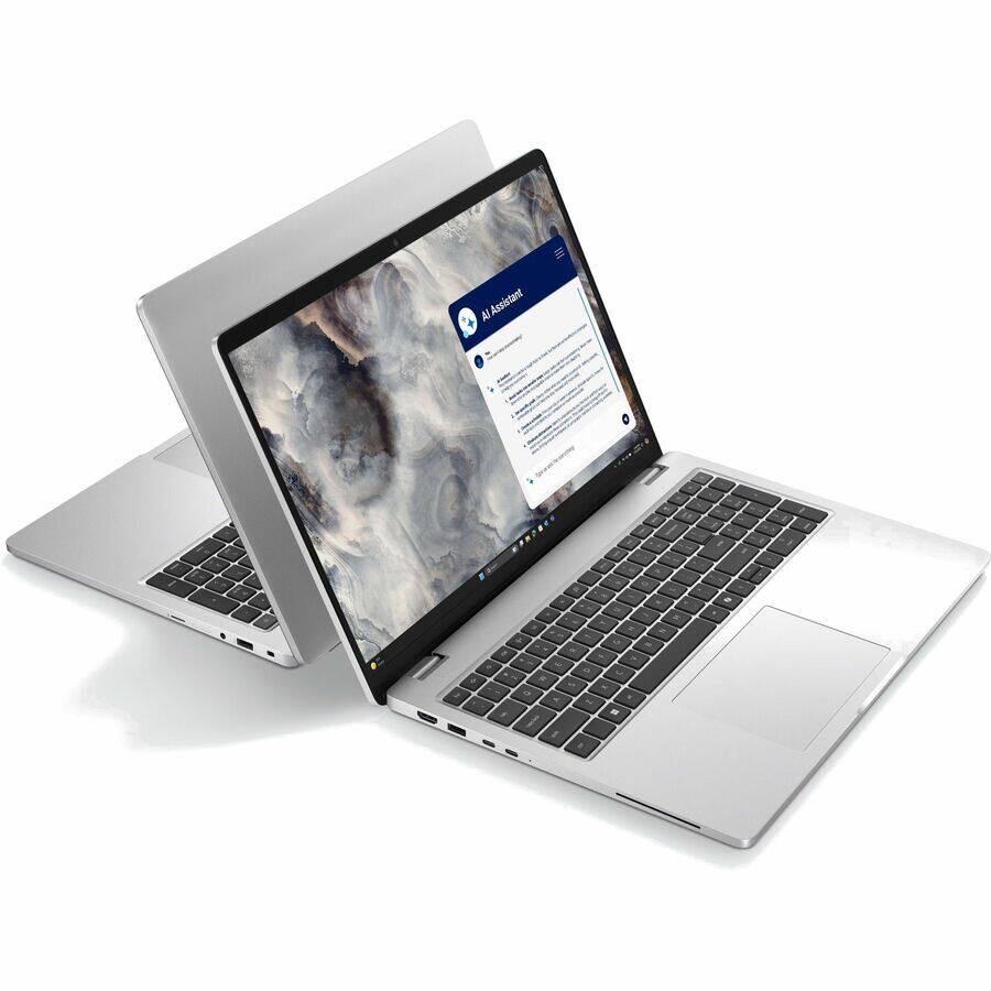 Alt View 3. Dell - Dell Pro 16 Plus PB16250 16" Touchscreen Copilot+ PC Notebook - Full HD Plus - 60 Hz - Intel Core Ultra 7 266V - vPro - Silver.