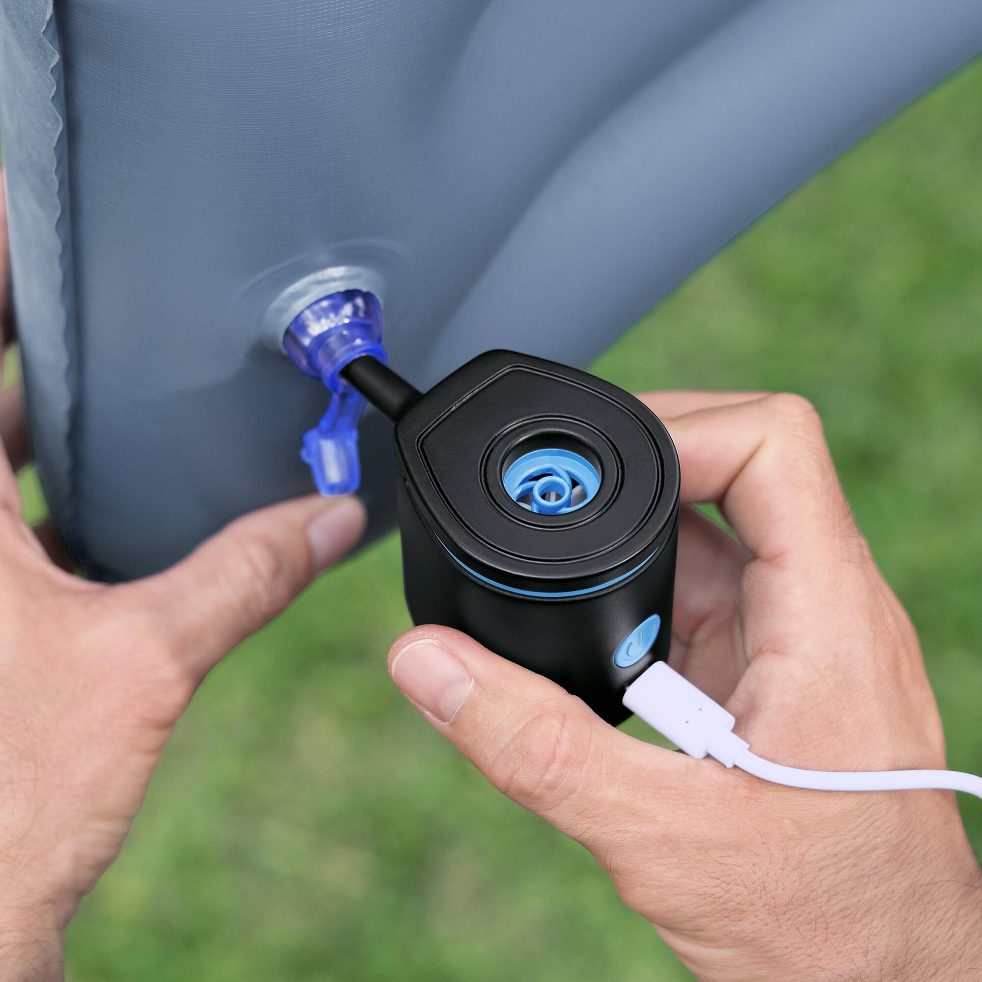 Alt View 5. Bestway - Powertouch: Pocket USB Electric Air Pump - Black.