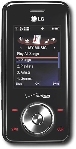  Verizon - LG Chocolate Cell Phone - Black