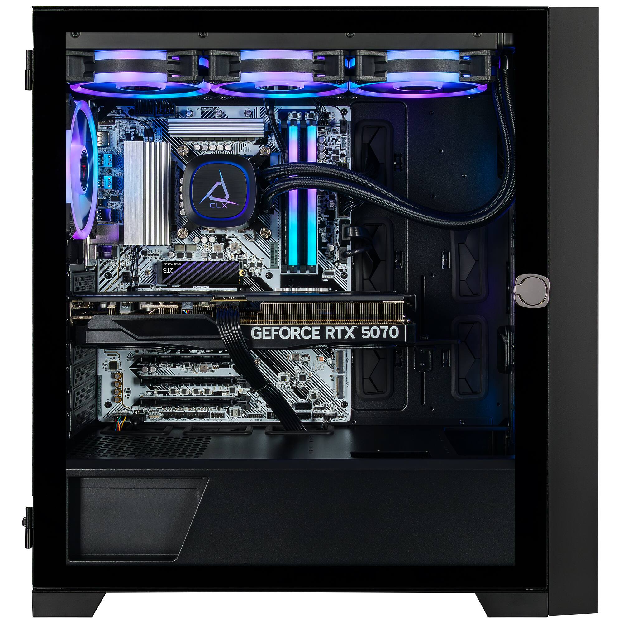 The corrected text is:

"CLX EL GEFORCE RTX 5070"