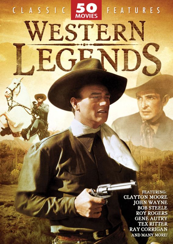 Western Legends 50 Movie Pack [12 Discs] [DVD]